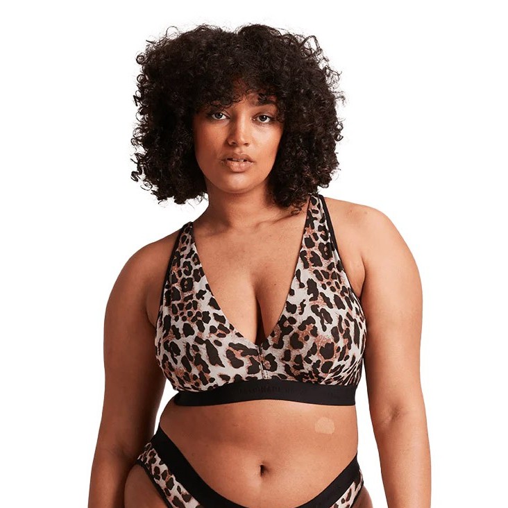 Lemonade Dolls So Soft Mesh Fuller Cup Bra - Leopard